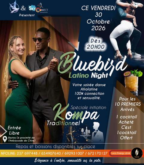 Bluebird Latino Night · Sky Connect