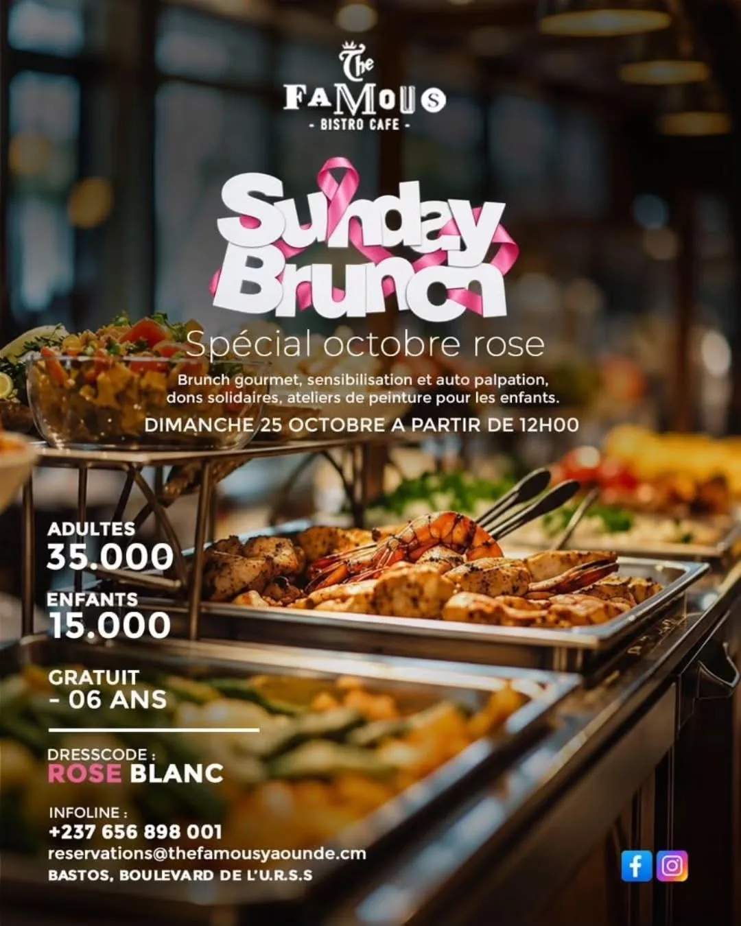 Le Brunch Rose · The Famous