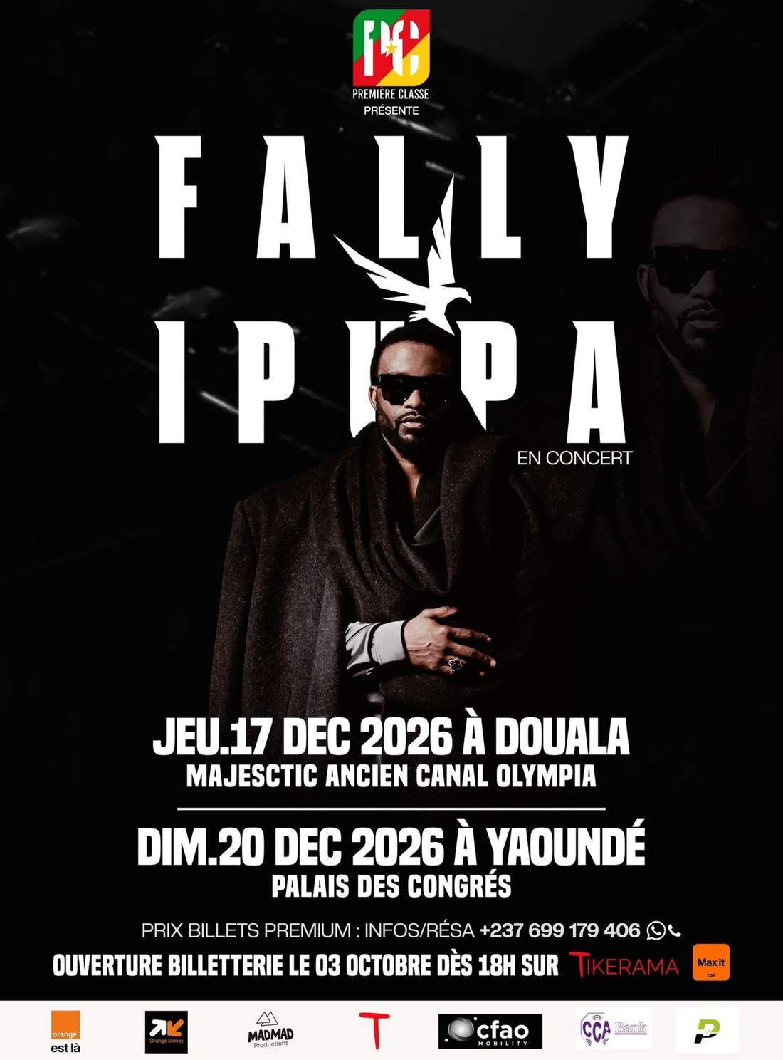 Fally Ipupa en concert · Yaoundé