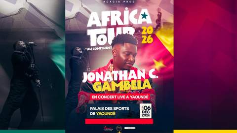 Jonathan C. Gambela · Africa Tour 2026