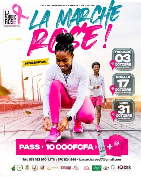 La Marche Rose 2026 · Kribi