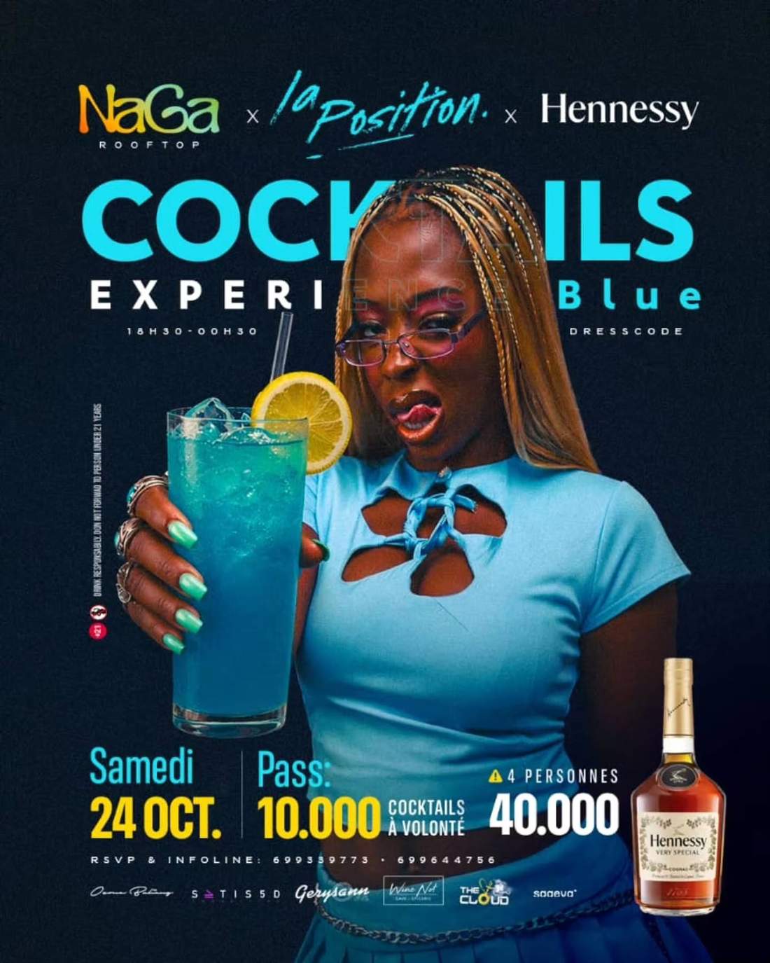 La Position · Cocktails Experience Blue
