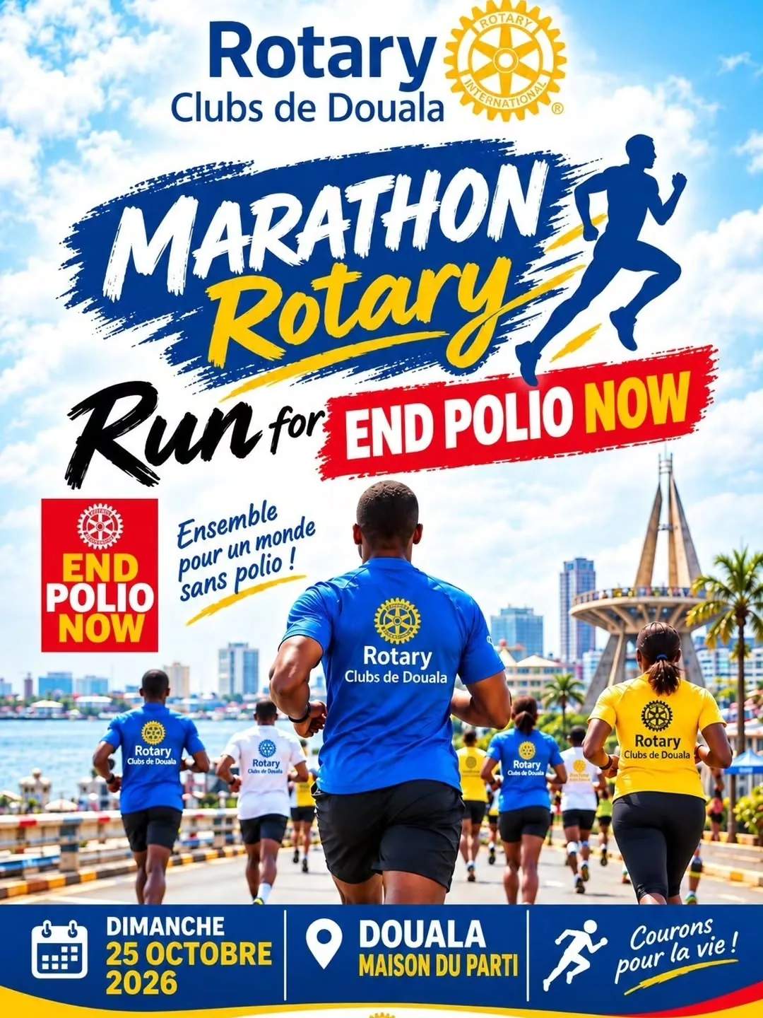 Marathon Rotary · Run for End Polio Now