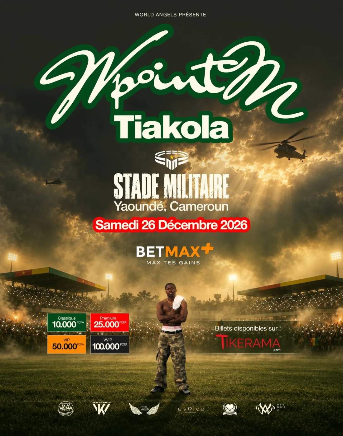 Tiakola en concert · WPOINTM Africa Tour