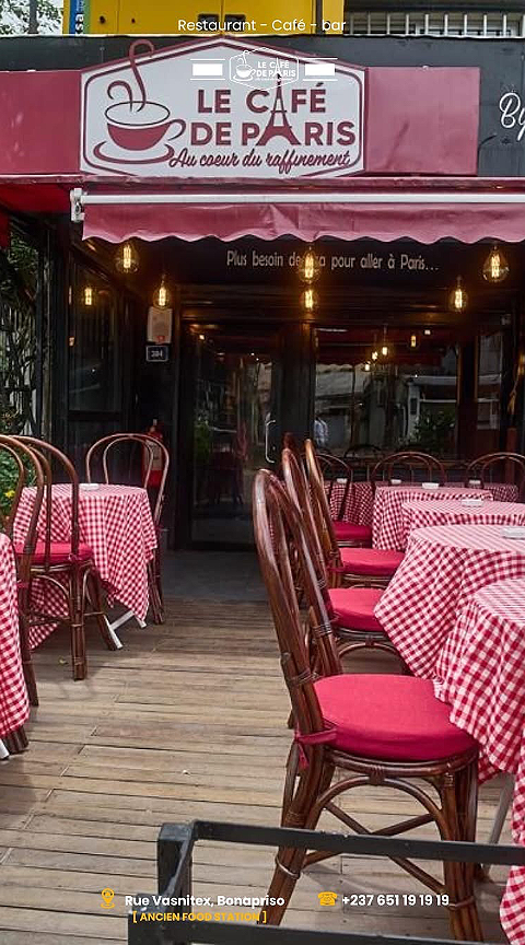 Le café de Paris