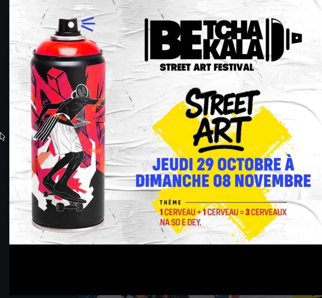 BE TCHAKALA · Street Art Festival