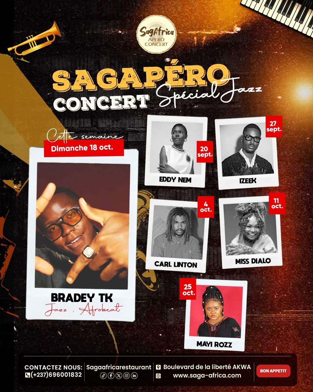 Saga apéro concert